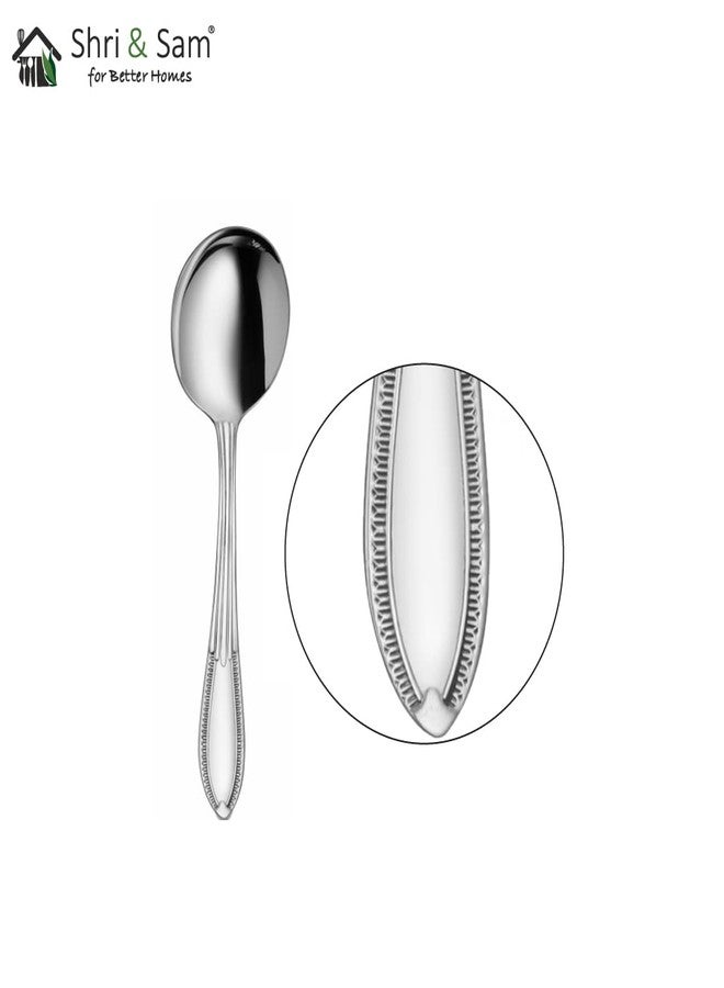 Shri & Sam Stainless Steel Spark Baby Soup Spoon,6 Pieces - Image 3